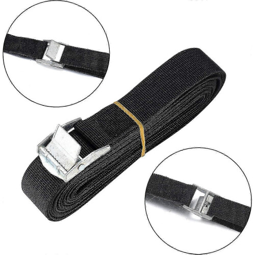 4Pcs Ratchet Tie Down Straps,Adjustable Lashing Straps,Tension Belt Retaining Cargo Straps 2
