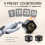 2025 Newest Pomodoro Timer, 5, 25, 10, 50 Minutes Presets, Desk Efficiency Cube, with Gravity Sensor, for ADHD Patients, Mute Function, Creative 2