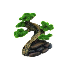 Aquariums Tree Decoration Realistic Resin Moss Tree Fishtanks-S