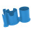 Portable Paddle Board Gear Cup Holder Water Resistant-Blue 1