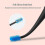 (6 PCS Ear Picks Silver) Creative Spring Ear Wax Cleaneing Tool Set Double-ended Stainless Steel Ear Pick 4