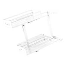 Support de cuisine personnalisable Ă Double section sous-Blanc
