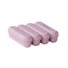 Eiswürfel aus lebensmittelechtem Silikon, die sich perfekt-Lila