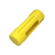 Presse-dentifrice en plastique, rouleau de Tube de-Jaune