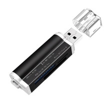 Αναγνώστης καρτών USB SD για υπολογιστή, προσαρμογέας κάρτας Micro SD σε USB, αναγνώσ