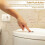 Single Flush Toilet with Push Button Water Tank Control 5