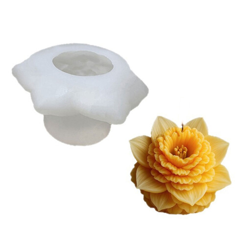 Realistic Calendula Flower Silicone Molds Easy Demolding