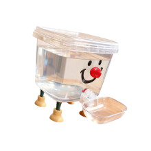 Auto Refilling Pet Water Bowl Water-3 liters yellow feet