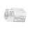 Functioneel plastic make-up opbergmeubel met 360 graden-Wit 1