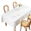 Multipurpose Table Mat Spill Proof Designs-140*140cm White 1
