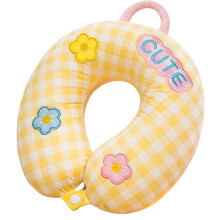 Supportive U Type Necks Pillow Designs For Sleeping On-Yellow