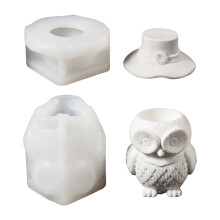 Owl Silicone Mould Perfect For Handmade Gift Production