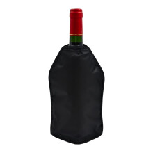 Multipurpose Beverage Coolers Wine Bottle Cooling Sleeve-Black