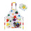 Waterproof Apron and Hat Set For Kids With Adjustable Belt-B4 1