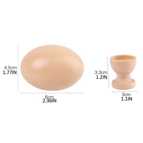 DIY-Eier aus Holz für Kinder – Mal- und Zeichenset 2