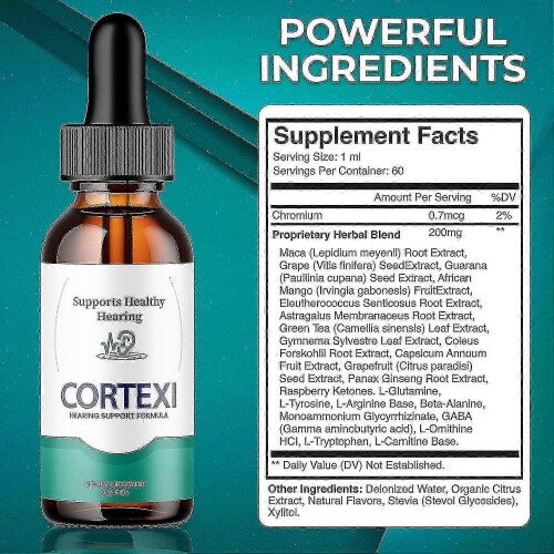 Cortexi Tinnitus Treatment Ear Hearing Support Drops 2025 1
