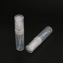 90Pcs Clear 2Ml Atomizer Plastic Bottle Spray Disposable Perfume Empty Sample Bottle for Travel Party