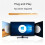 3X 4  USB Hub Splitter Multi Hub USB to USB 3.0 Adapter USB Several  Power Adapter 6