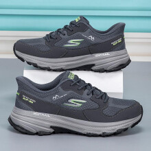 (Dark brown, 42) Sijia Four Seasons New Walking Shoes S Casual Running Sneakers Breathable Mesh Men Shoes