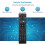 2X 4 in 1 Universal Remote Control for TV DTT DVD SKY One-Key Search Automatic Matching 2