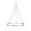 Metallic Ceiling Drapes Hanging Set For Hanging Decorative-30cm 2