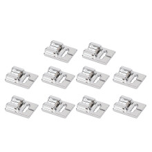 10 pièces pied presseur pour plis rainure 5-7-9 inox