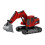 2.4Ghz 6 καναλιών 1:24 RC εκσκαφέας, παιχνίδι RC, μηχανικό αυτοκίνητο, κράμα και πλασ 3