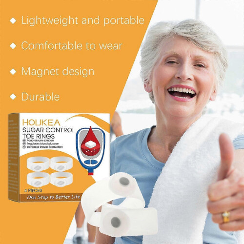Gentle Care Magnetic Toe Ring for Elderly - Comfortable, Non-Slip Foot Support 2