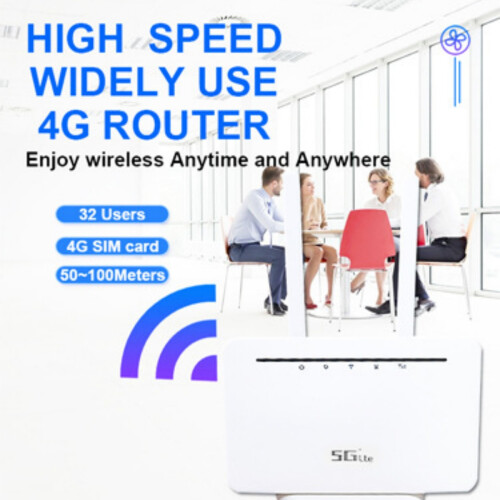 Δρομολογητής CPE WR700 4G LTE - Ξεκλείδωτη υποδοχή κάρτας SIM, WiFi 6 και θύρα Ethernet, κινη 2