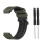 Cinturino in silicone bicolore (nero e giallo) per Garmin Approach S2 / S4. 2
