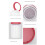 2 Layer Plastic Salad Bowl With Silicone Lid Microwaves-White 6