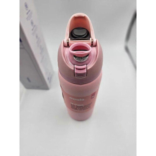 (24oz) Rose Quartz Owala Freesip 24/32oz Water Bottle E 2