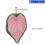 Cute Hand Towel for Bathroom and Kitchen Creative Caladium-Pink 4