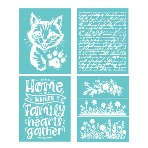 Polyester zeefdruk sjabloon 8,66 x 11 inch zeefdruk stencil-503 2
