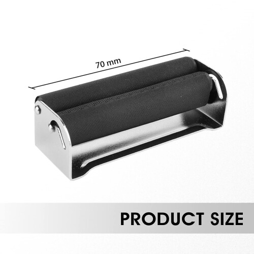 2pcs Metal Tobacco Roller, Easy Use Manual Cigarette Rolling Machine, 70mm Tobacco Maker Tool, Roller Cigarette 1