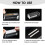 2pcs Metal Tobacco Roller, Easy Use Manual Cigarette Rolling Machine, 70mm Tobacco Maker Tool, Roller Cigarette 4