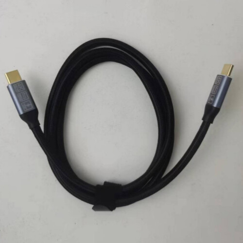 2M USB-C 3.2 Gen 2x2 Cable 100W PD Fast Charge & 20Gbps Data - Universal Compatible With iPhone 15/Pro/Samsung EU Plug 2
