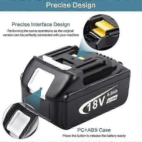 ?2 Pack  18V LXT 6.0Ah Li ion Battery BL1850B BL1830B BL1860B Replacement? 2