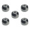 5 PCS Rear Fender Seat Bolt Screw Mounting Nut Compatible With Harley Davidson 5