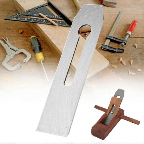 10 Pack Bench Hand Plane Blade Replacement Woodwork Planer Cutter Wide Iron Blades 2