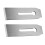 10 Pack Bench Hand Plane Blade Replacement Woodwork Planer Cutter Wide Iron Blades 4