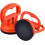2 Pcs 5.5cm Dent Puller Car Suction Cups Suction Cup Repair Puller Removal Tool, Orange 2