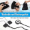 Bluetooth Hat with Led Light Gift for Men Camping Running 4