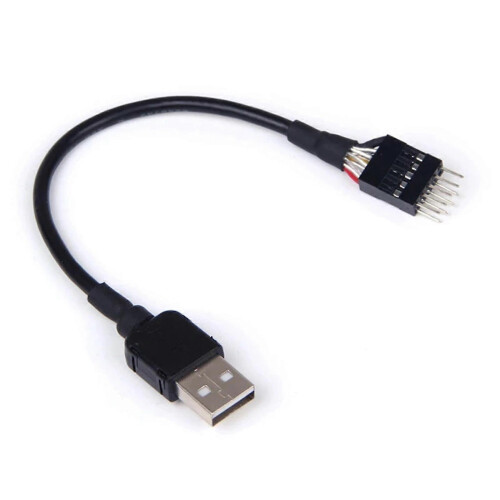 Καλώδιο USB τύπου A αρσενικό 9 ακίδων σε ένα μόνο καλώδιο USB τύπου A αρσενικό 2