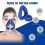 Συσκευασία 5 μαξιλαριών μάσκας CPAP | Επαναχρησιμοποιήσιμα βαμβακερά καλύμμα 4