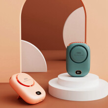 2Pcs Fan USB Cooler Rechargeable Ventilador Travel Handheld Portable Silent Small Electric Cooling Fans, & Green