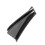 Universal 4Pcs/Set Car Rear Bumper Diffuser Spoiler ABS Anti-Collision Rear Bumper Lip Diffuser A 5