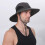 Men Women Baseball Hat Camping Plain Solid Quick Drying Adjustable Coffee 4