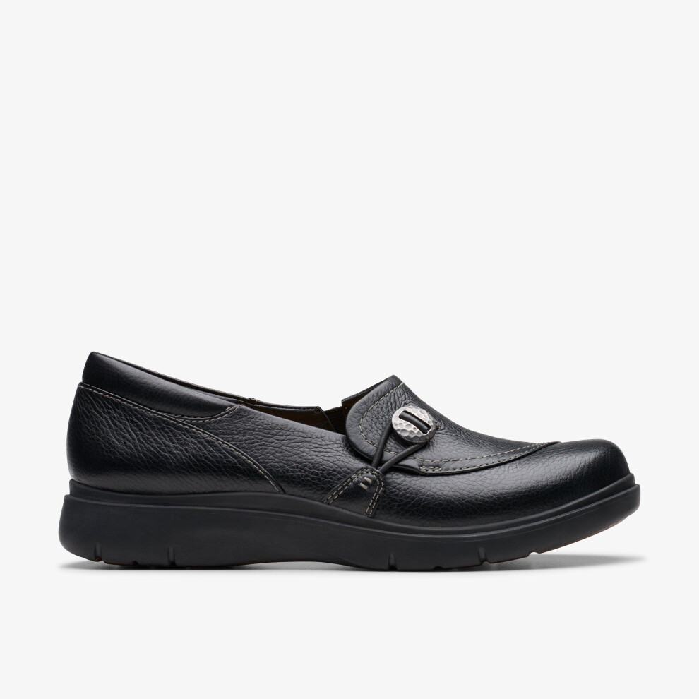 Clarks (Fit Type[Shoes], Shoe Size) Certina Ease Black Leather