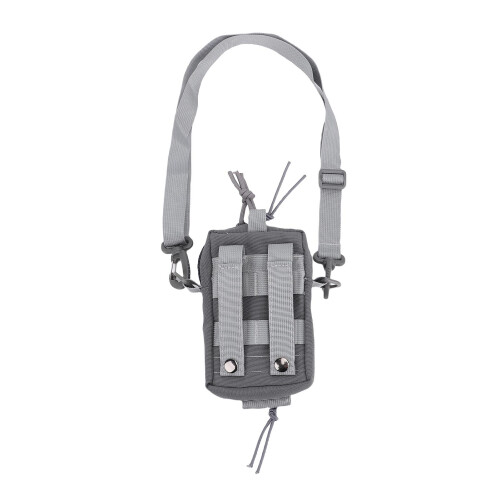 Graue Nylon-Wasserflasche-Gürteltasche, Handyhalter